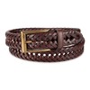 Dockers Men's Braided Belt, Brown, 44