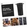 LALAFINA 12 PCS Plastic Speaker Port Tubes Replacement Bass Reflex