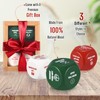 6 Pcs Christmas Party Gift Exchange Dice Game Santa Swap