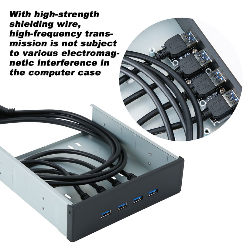 High Speed 20Pin 4-Port USB 3.0 Hub Optical Disk Driver
