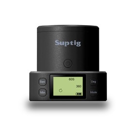 Suptig 360 Degree Tripod Adapter Mount Compatbile for Gopro, Phone Take Photo Or Video, Handle Fan and Product Display Rotation.