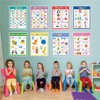 Wasise 10 Pack Alphabet Poster - Preschool Learning Resources, Learning