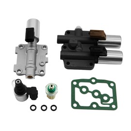 Ovabeyna 28250-P6H-024 28250-P7W-003 28400-P6H-013 28500-P6H-013 Automatic Transmission Shift Solenoid Kit Compatible with Accord Odyssey Pilot TL CL MDX