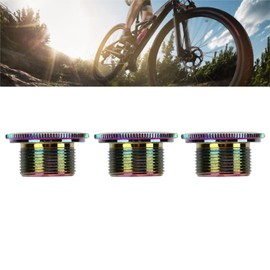 AMONIDA Perno de Cabeza de Bicicleta de precisión M19 Perno de Cabeza de Bicicleta M19 para Bicicleta de montaña