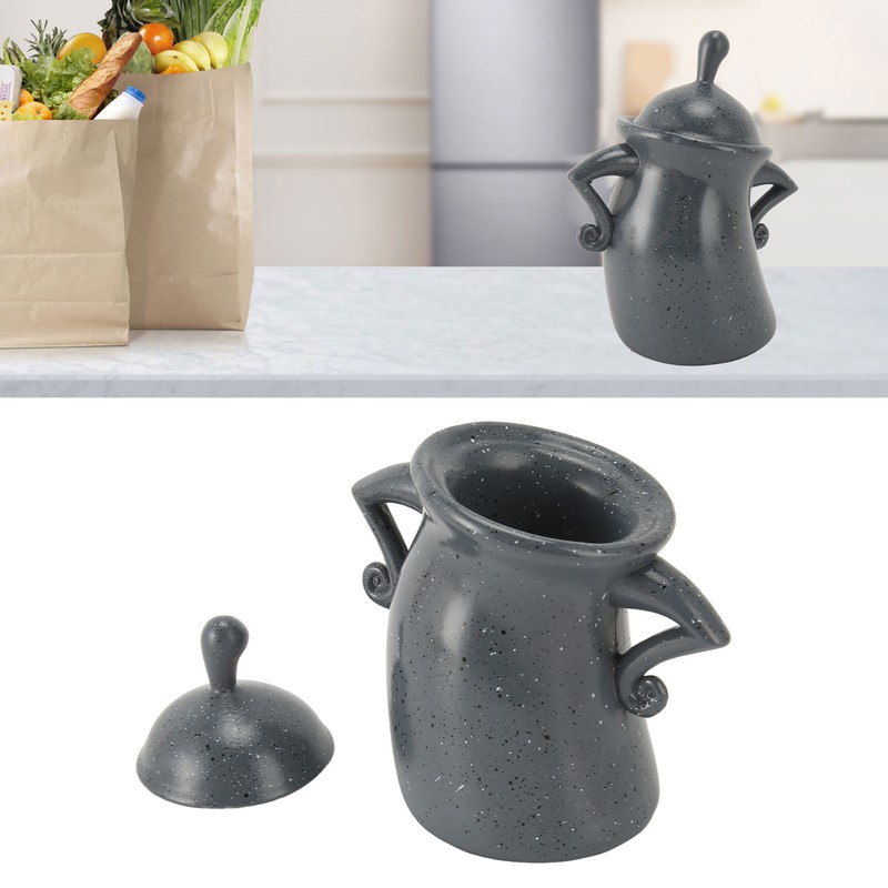 Canister with Attitude Decorative Cute PVC Funny Food Storage Jar