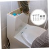 COHEALI 4pcs Toilet Tank Bolt Kit Durable Toilet Tank Screw