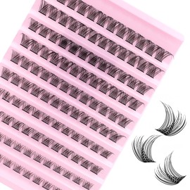 GEMERRY MHL-14 Volume Eyelash Extensions, 8-16 mm, Cluster Lashes, Individual Eeylashes, D Curl, Fluffy Eyelash Extensions, Natural, Fake Lashes