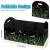 FREZORA WildFlower 50L Waterproof Polyester Trunk Organizer Car Storage MultiCompartment