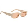 BOJOD Rectangle Sunglasses for Women Retro Fashion Sunglasses UV 400