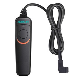 AODELAN RS-S6 Wired Shutter Remote Control Cord Shutter Release Cable for Sony a99, a77, a67, a65, a57, a55, a37, a35, a33, a900, a850, a700, a580, a560, a550, a500, a450, a400.Replaces Sony RML1AM