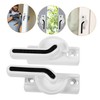 Operitacx 2pcs Storm Door Latch Replacement Kit Sash Lock for