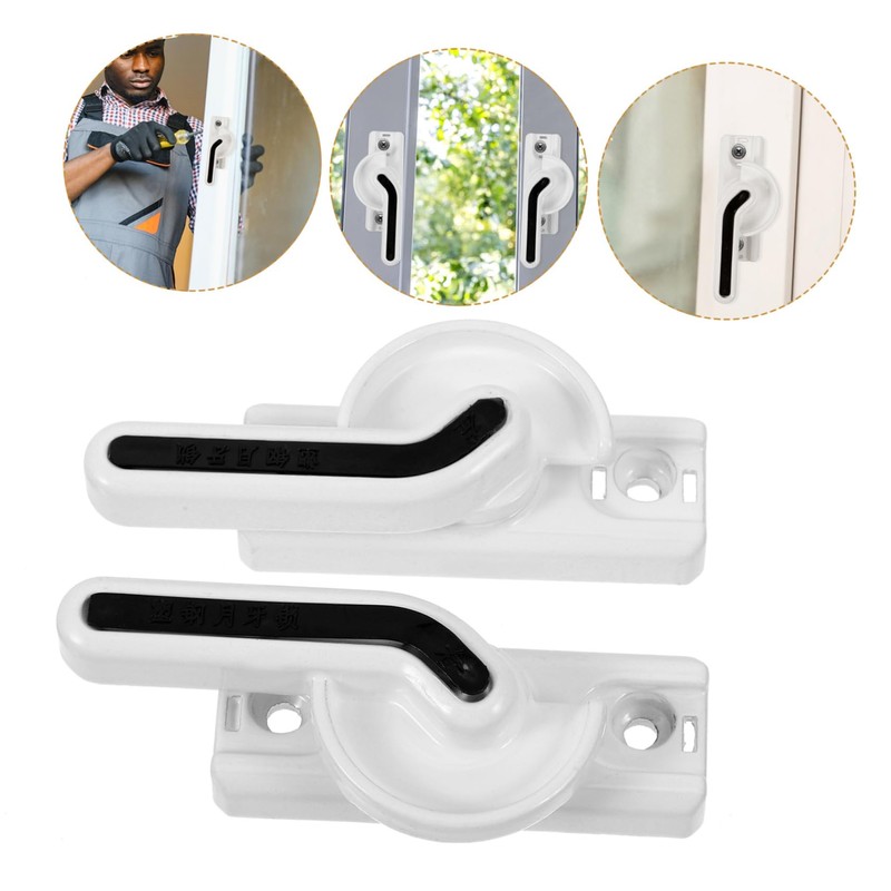 Operitacx 2pcs Storm Door Latch Replacement Kit Sash Lock for