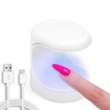 Yokilly Mini UV LED Nail Lamp, UV Light for Gel