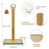 Qiuhome Gold Paper Towel Holder Stand Crystal Paper Towel Holder