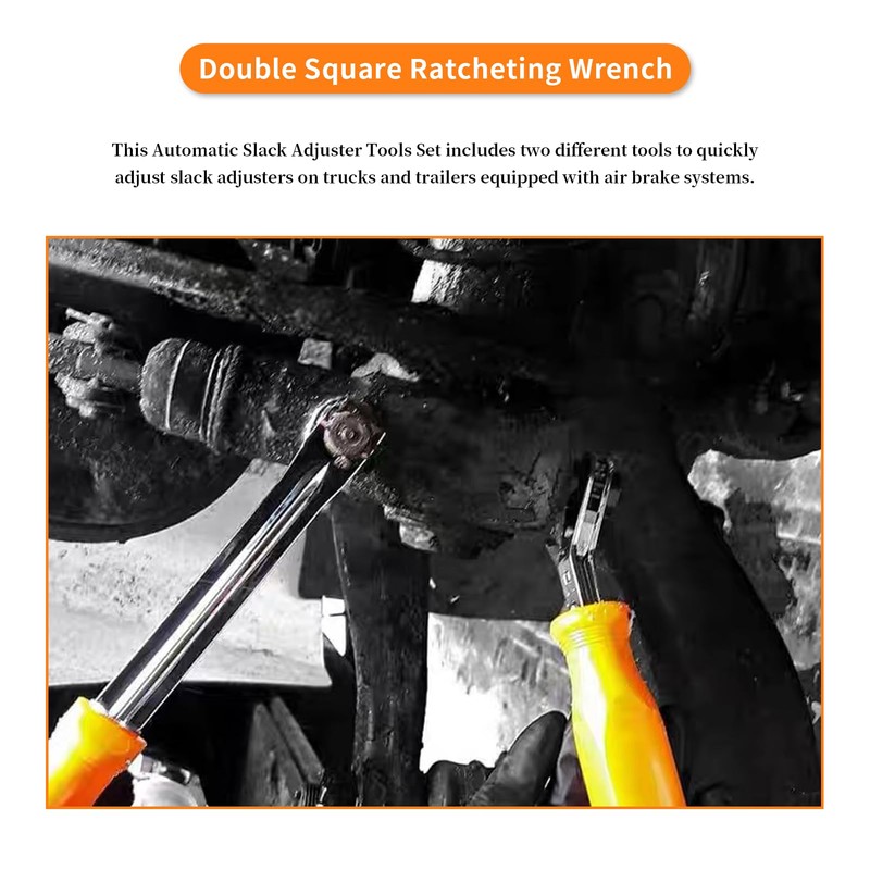 2PCS Automatic Slack Adjuster Tools Set, Automatic Slack Adjuster Release