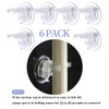 NONNO & ZGF 6PACK Flameless 8'' Window Candles +12 AA