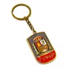z1 Spanish Flag Bull in National Colours of Spain Keyring