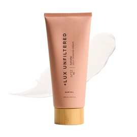 + Lux Unfiltered N°32 Deep Gradual Self Tanner, Hydrating Self Tanning Lotion with Shea Butter & Squalane - Non-Sticky, No Transfer, Natural-Looking Tan - Vegan & Cruelty-Free Sunless Tanner - Santal