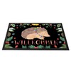 Mr. & Mrs. Panda 50 x 75 cm Doormat Hedgehog
