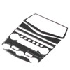 Console AC CD Panel Cover Carbon Fiber Conditioner Switch Decorative