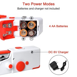 Handheld Sewing Machine, Quick Sew Mini Portable Electric Sewing Machine For Beginners Adults, Easy To Use Suitable for Sewing Clothes, Fabrics, Cutains, Family Travel, DIY