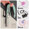 Rome Tech Universal Cross Body Nylon Patch Phone Lanyard Mobile