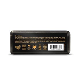 Shea Moisture African Black Soap With Shea Butter 8 oz (Pack of 3)