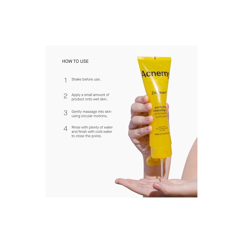 Acnemy Coolmethics Acnemy Zitclean Deep Cleansing Face Gel