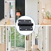 SORGMACH Self Closing Hinge 3 ½"x 3 ½" Satin Nickel