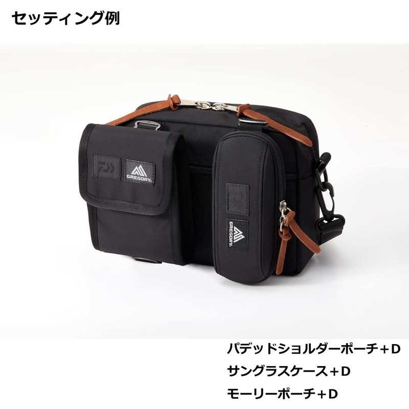 Daiwa GREGORY Molly Pouch + D (B) BK Black