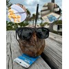 aZengear Titanium Toothpick with Keychain Holder – Portable Reusable Metal