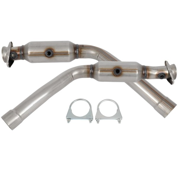 SCITOO 898844 Front Left & Right 2PCS Catalytic Converter Fit