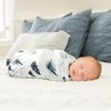 GRSSDER Baby Blankets Super Soft Stretchy Jersey Swaddle Blankets 2