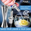 Poura Jigger and Measuring Cup Bar Set - Double Jigger