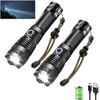 Mapskey Rechargeable Flashlights 990,000 High Lumens LED,Home Outdoor Emergency Powerful