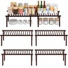 STORAGE MANIAC Set of 4 Expandable Kitchen Cabinet Organizer Shelf