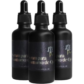 JYE Serum altamente Hidratante para Contorno de Ojos, Set de 3 Botellas de 50ml todo tipo de piel, ligero absorción inmediata