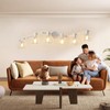 HiBay 6-Light Track Lighting, Directional Ceiling Track Light Fixture, White