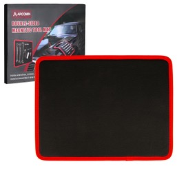 ‌Arcomin Magnetic Tool Mat & Holder | 12.8"x9.8" Flexible Magnetic Tray for Garage Workshop, Scratchproof PVC Surface with Non-Slip Grip | Auto Repair, Toolbox Organizer for Mechanics & DIY