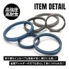 [TITAN MANIA] Titanium Mania Key Ring, Gray, 1 L Size