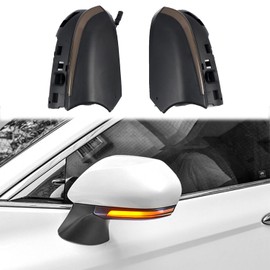 CTH for Toyota Camry 2018-2023 Mirror Turn Signal Light LED Sequential Dynamic Turn Signal Light Indicator Plug and Play Car Accessories 1 pair
