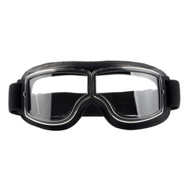 Goldyida Motorcycle Goggles Helmet Goggles Retro Aviator Goggles Motorcycle Motocross Goggle Windproof Motorcycle Goggles PU Leather Sunglasses Vintage Motorcycle Goggles for ATV Bike Motocross