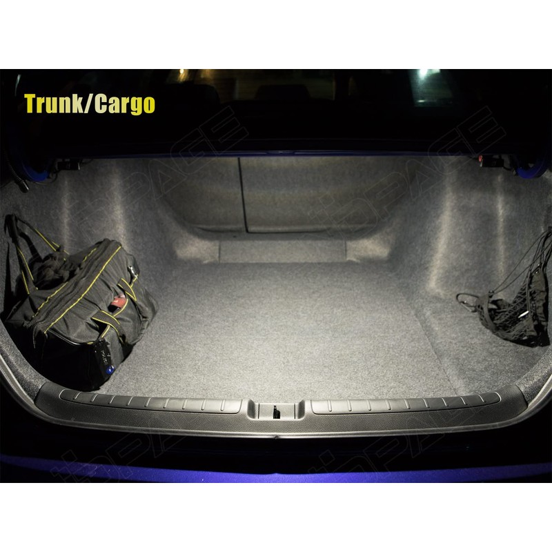 ENDPAGE 7-Pieces Mustang Interior LED Light Kit Compatible with Ford