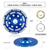 SALI Diamond Concrete Grinding Wheel 4 1/2 inch for Polishing