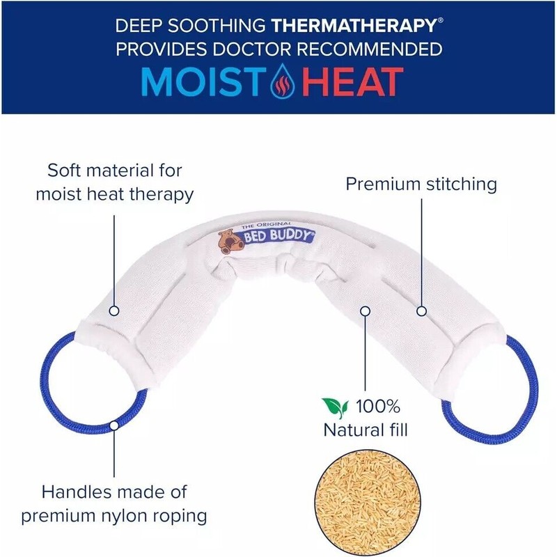 Bed Buddy Neck Heating Pad and Microwave Heating Pad, Heated
