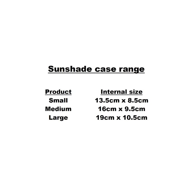 RiderMount Sunshade GPS Case with RAM Type 1" Ball (Medium)