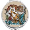 NewCharms Japanese Dragon and Tiger Compact with Mirrors - Perfect