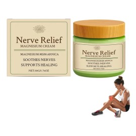 Crema Corporal Hidratante Para Rodillas Nerve-relief-magnesi