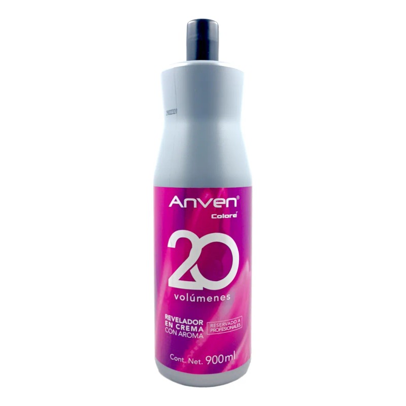 Decolorante Anven Bote Azul 350g Y Revelador 900ml
