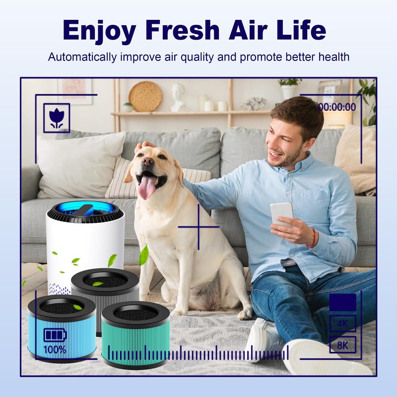 MK01 & MK06 True HEPA Filter Replacement Compatible with Aroeve